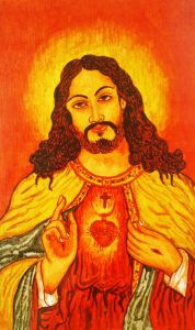 Jesus Art by Chandrashekar